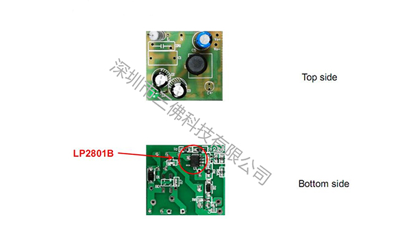 12V-150MA開關(guān)電源方案LP2801B